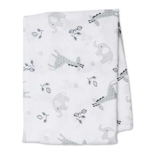 Mary Meyer - Lulujo Cotton Swaddle – Afrique – 47×47″