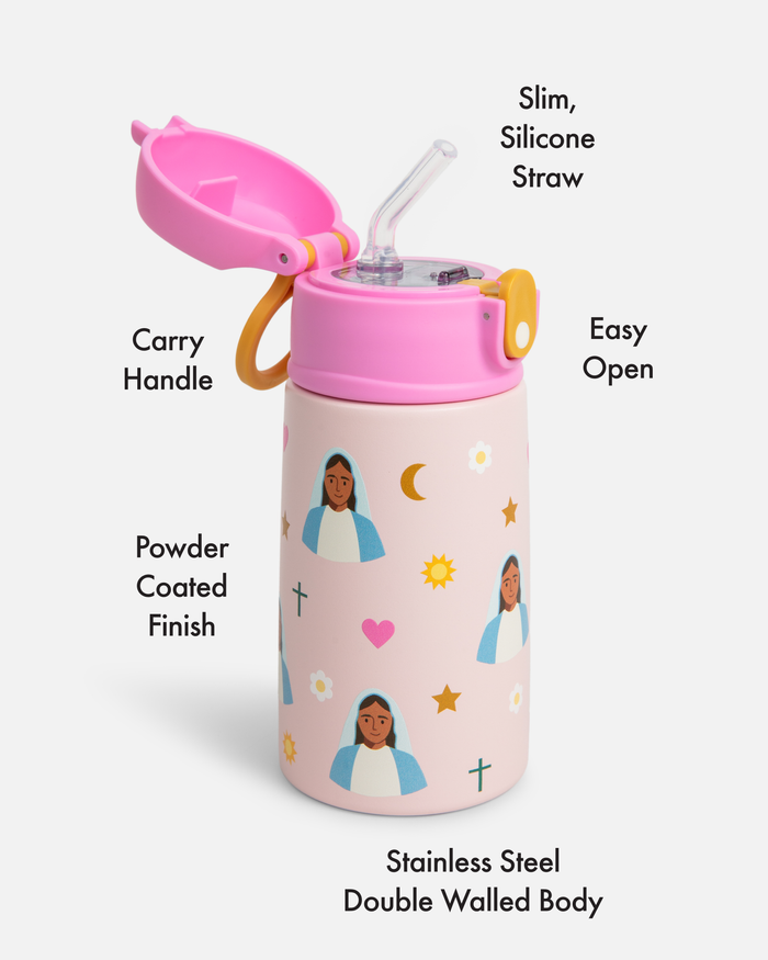 Mary Water Bottle | 13.5oz Stainless Steel