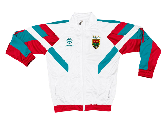 Mayo White 90s Revival Tracktop