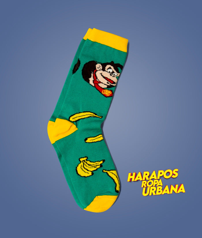 Medias donky kong verde