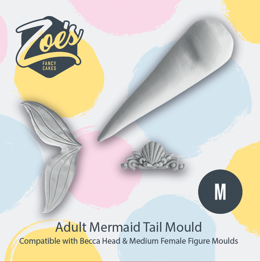 Medium Mermaid Tail Mould