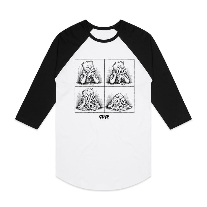 Melted 3/4 Raglan