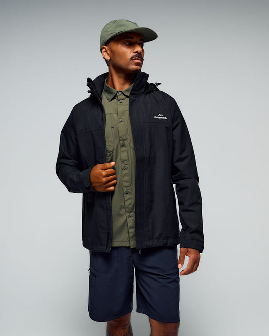 Men's Andulo 2-layer Rain Jacket - Black