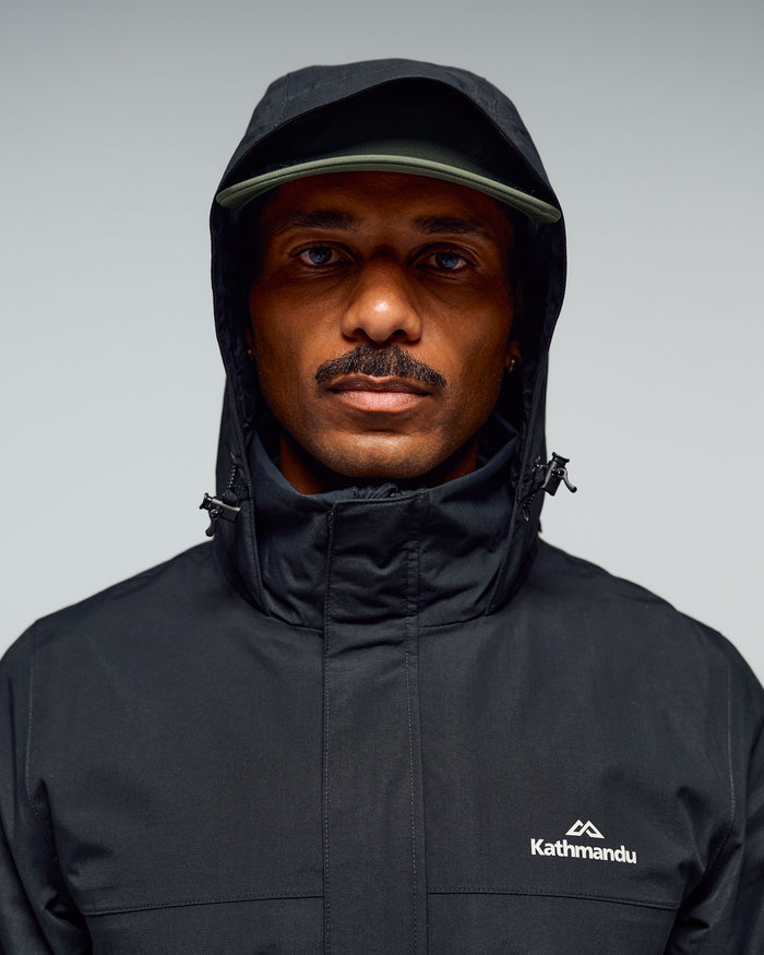 Men's Andulo 2-layer Rain Jacket - Black