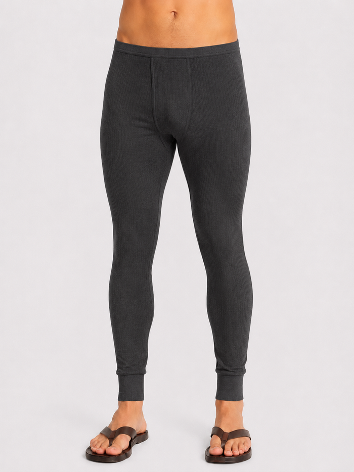 Men's Charcoal Grey Premium Poly Wool Thermal Trouser (8/1)