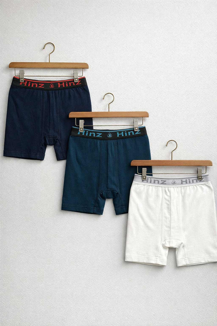 Men's Premium Boxer Shorts Pack OF - 3 Assorted Colour (502)