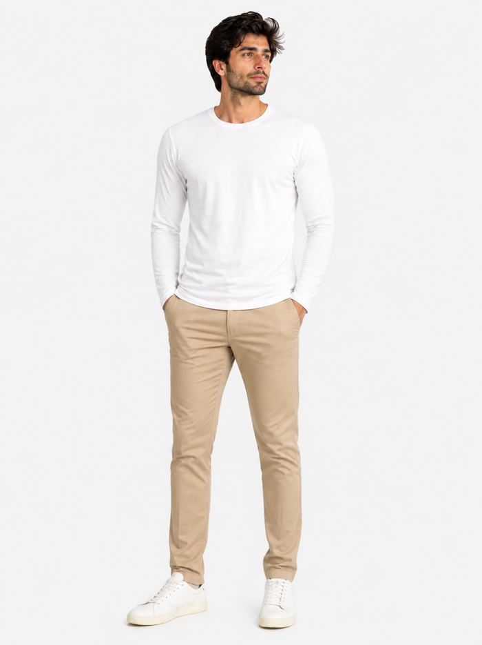 Men's Premium Full Sleeve Crew Neck  T-Shirt