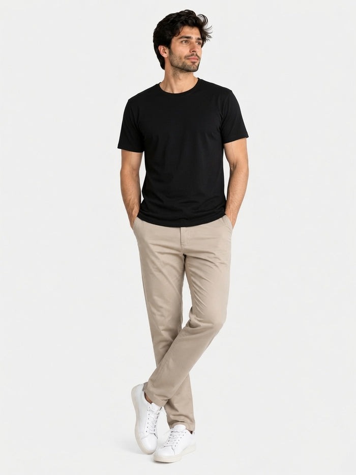 Men's Premium Short Sleeve Crew Neck  T-Shirt - Hinz Clothing