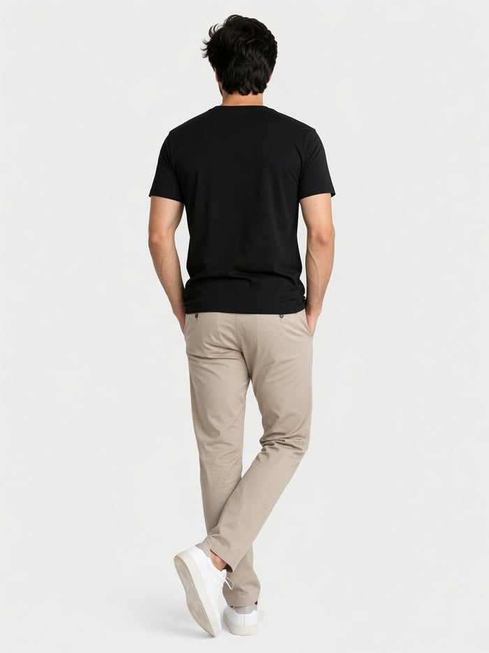 Men's Premium Short Sleeve Crew Neck  T-Shirt - Hinz Clothing