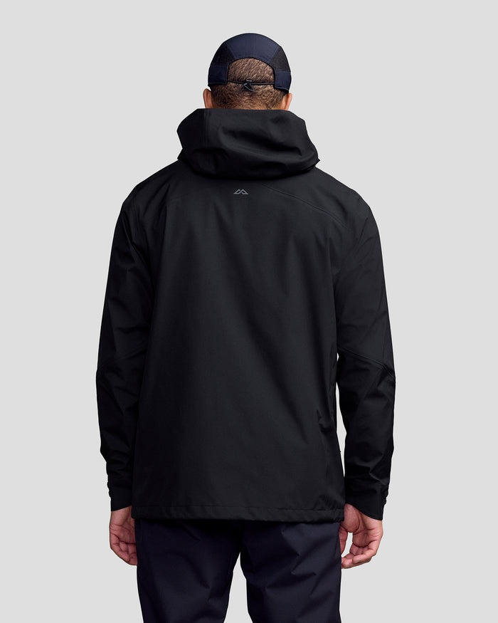 Men's Ridge 3L GORE-TEX Rain Jacket - Black Stingray