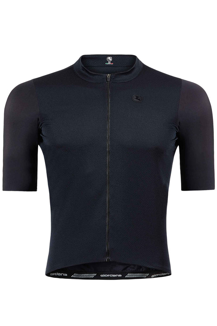 Men's SilverLine Jersey by Giordana Cycling, BLACK, Made in Italy