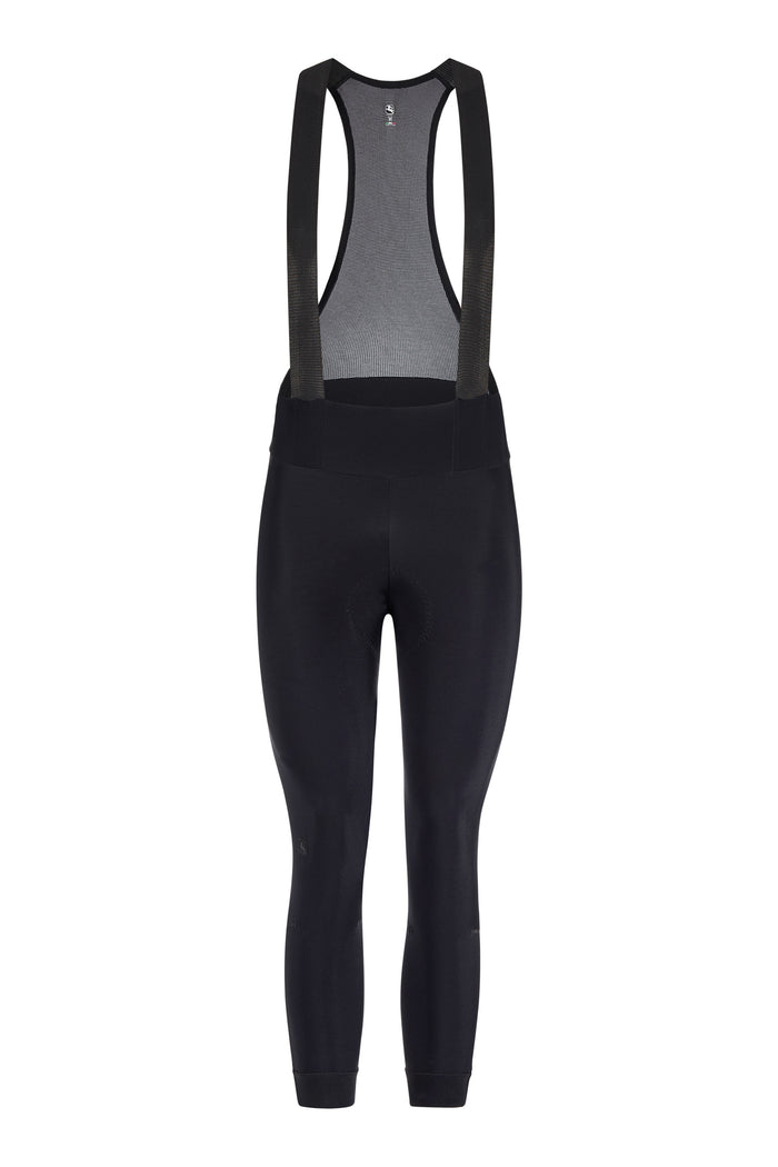 Men's SilverLine Thermal Bib Knicker by Giordana Cycling, BLACK, Made in Italy