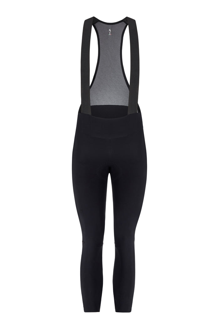Men's SilverLine Thermal Bib Tight by Giordana Cycling, BLACK, Made in Italy