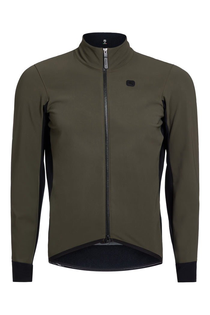 Men's SilverLine Winter Jacket by Giordana Cycling, MOSS, Made in Italy