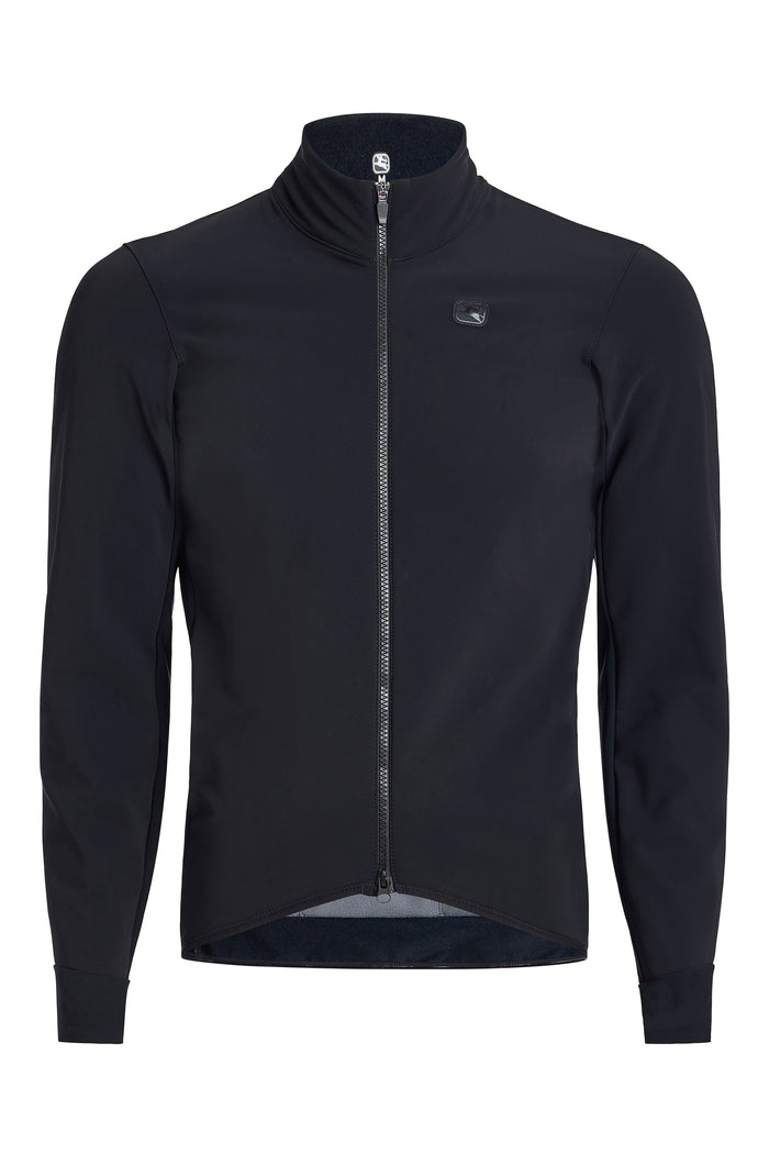 Men's SilverLine Winter Jacket by Giordana Cycling, BLACK, Made in Italy