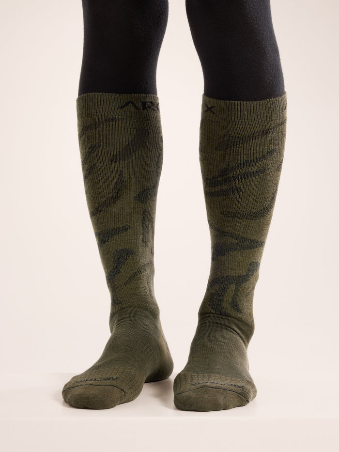 Merino Wool Grotto Ski Sock