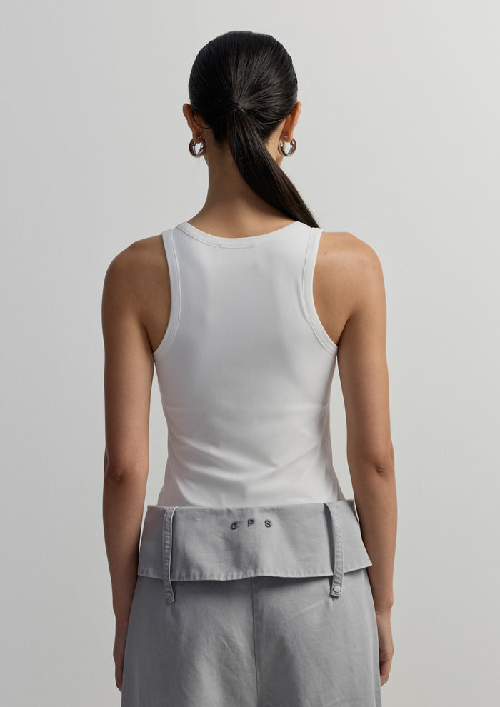MESH PRINTED TANK TOP