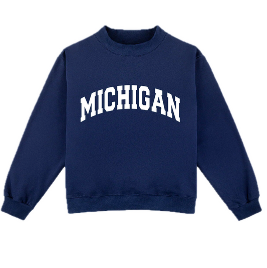 Michigan Mock Neck