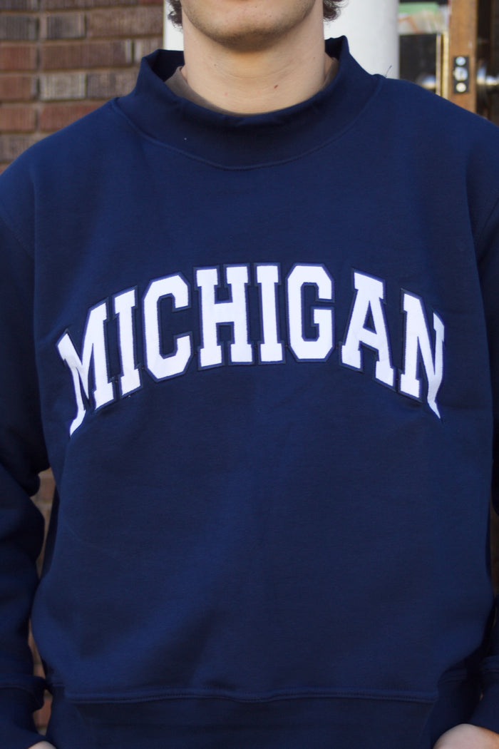 Michigan Mock Neck