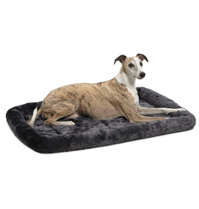 MidWest Homes for Pets Cama para Perros o Gatos de Pulgada, Gris carbón, 91.44 cm
