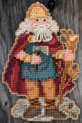 Mill Hill Celtic Santas - Wales Santa Cross Stitch Kit MH205302