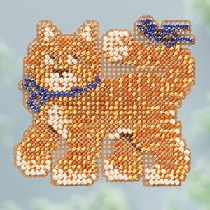 Mill Hill Cool Cat Cross Stitch Magnet Kit MH183103