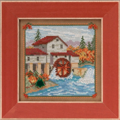 Mill Hill Country Mill Cross Stitch Kit 2015 Buttons & Beads MH145205