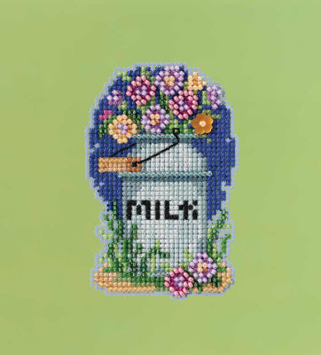 Mill Hill Milk Can Cross Stitch Kit MH182216