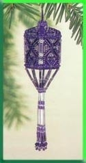 Mill Hill  Orchid Tassel Stitched & Beaded Tassel Ornament Kit MHBT5