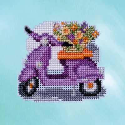Mill Hill Scooter Cross Stitch Kit MH182313 - hobbymasterstore