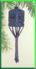 Mill Hill  Wisteria Tassel Stitched & Beaded Tassel Ornament Kit MHBT6