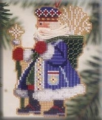 Mill Hill Woodland Santas - Frosty Santa MHWS8