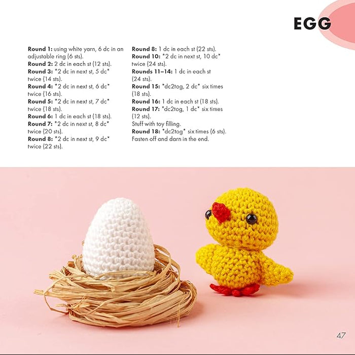 Mini Amigurumi Birds: 26 Tiny Flying Creatures to Crochet by Sarah Abbondio