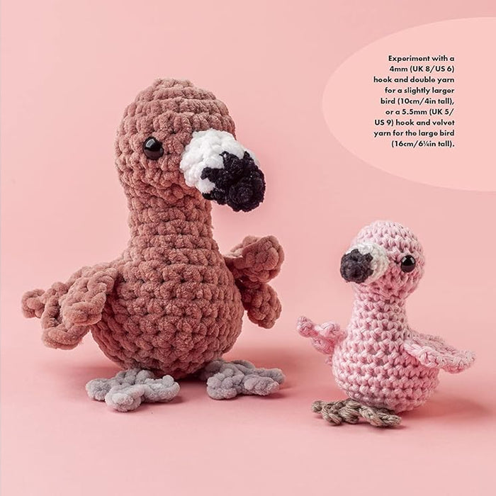 Mini Amigurumi Birds: 26 Tiny Flying Creatures to Crochet by Sarah Abbondio