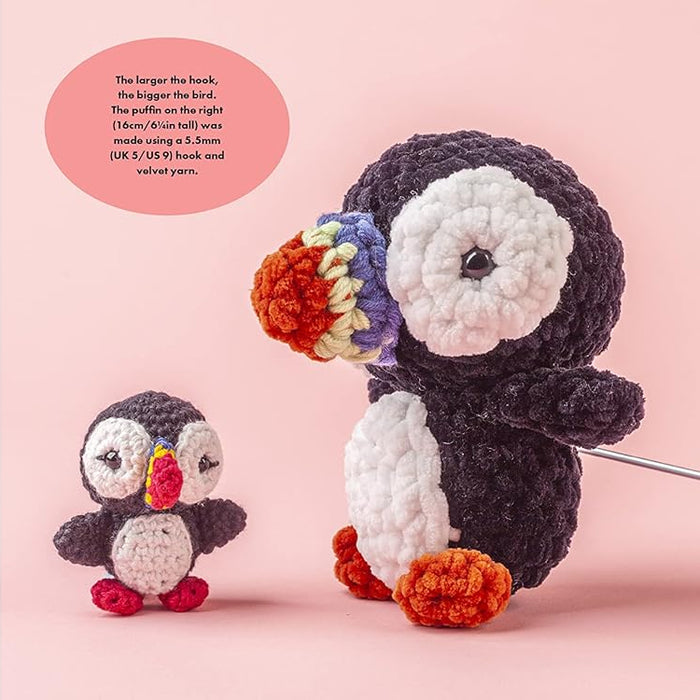 Mini Amigurumi Birds: 26 Tiny Flying Creatures to Crochet by Sarah Abbondio