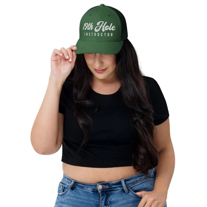 New Birdie Girl 19th Hole Instructor Trucker Cap