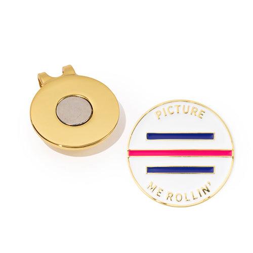 New Birdie Girl Picture Me Rollin' Ball Marker & Hat Clip