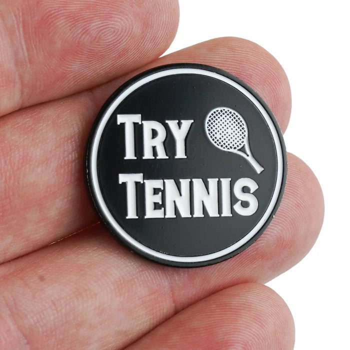 New Bogey Brothers "Try Tennis" Golf Ball Marker