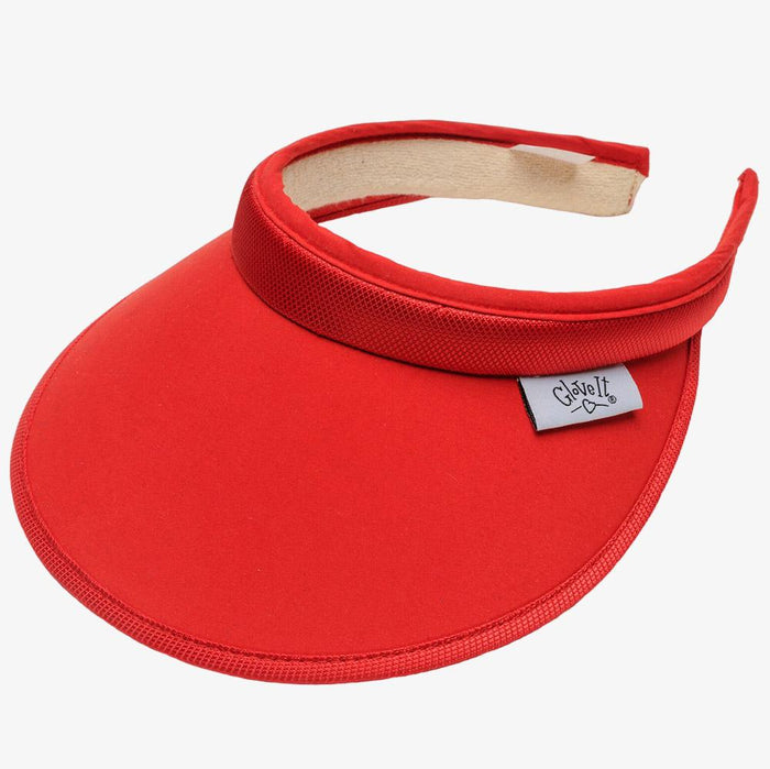 New Glove It Red Slide On Visor