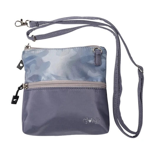 New Glove It Urban Bleu Zip Bag $MSP26