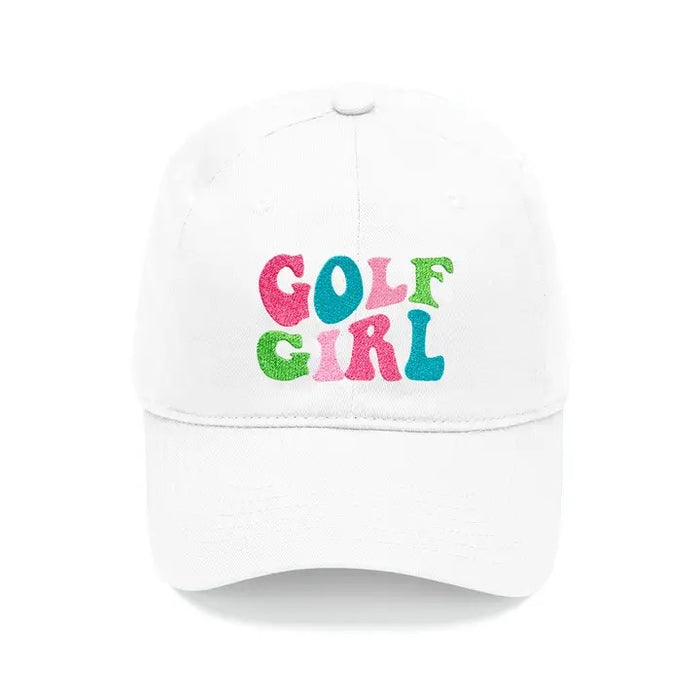 New Golf Girl Embroidered Cap