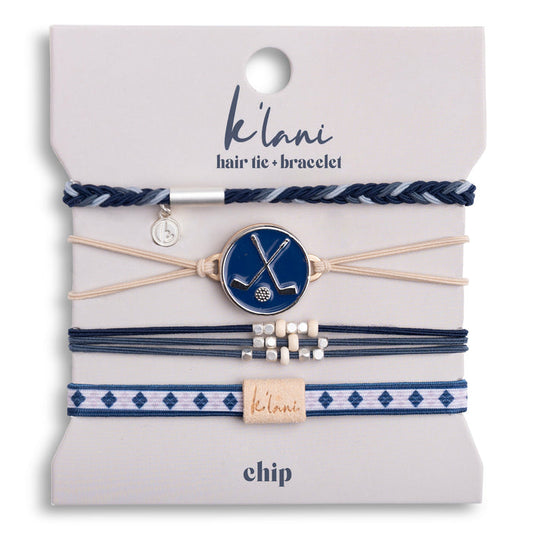 New K'lani Hair Tie Bracelets - Chip