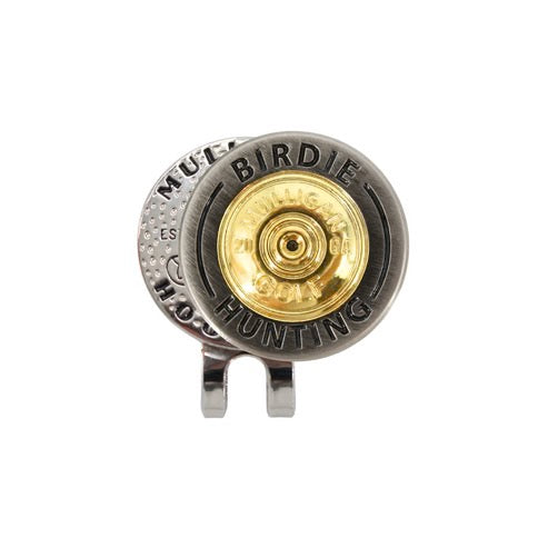 New Mulligan Hooligan Birdie Hunting Ball Marker & Hat Clip