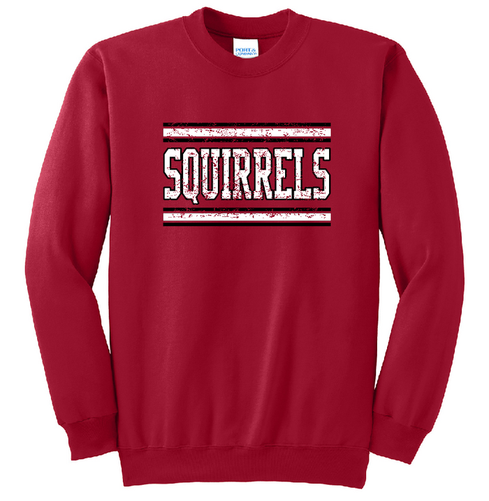 NEW! Squirrels Image on Red