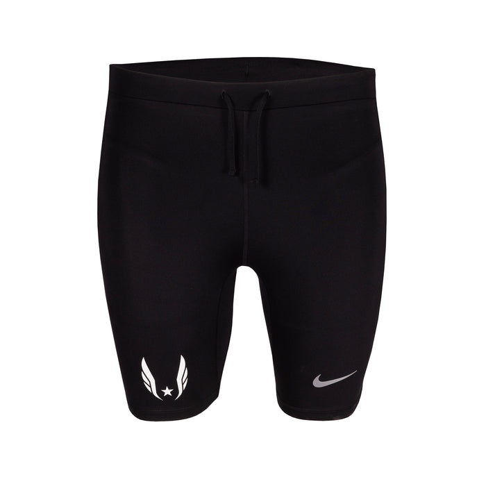 Nike USATF Men's Dri-FIT Fast Brief-Lined 1/2 Length Tights