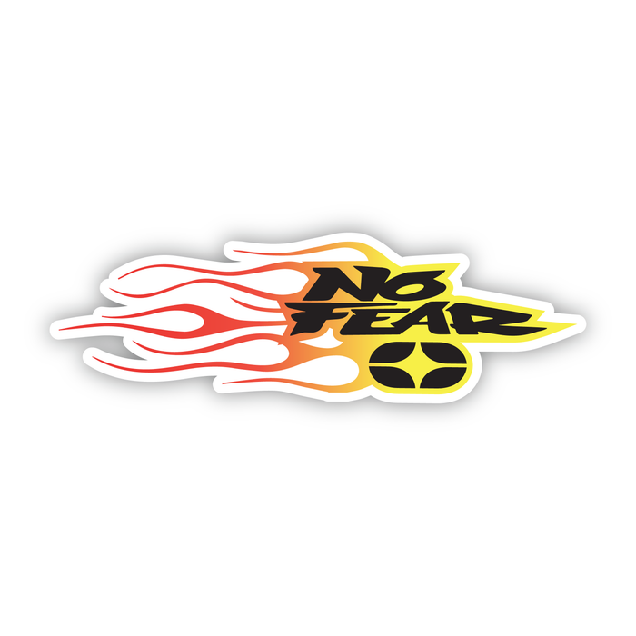 No Fear Sticker Pack - 4 Stickers