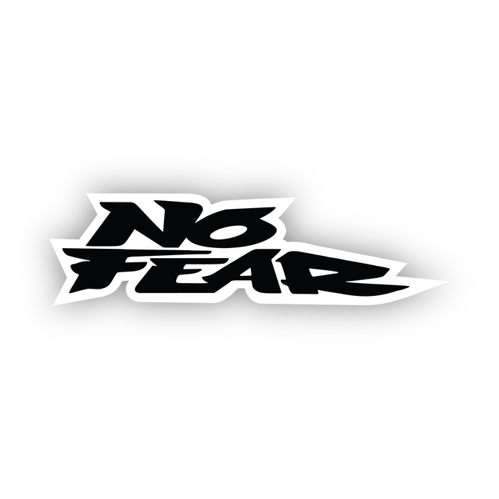 No Fear Sticker Pack - 4 Stickers