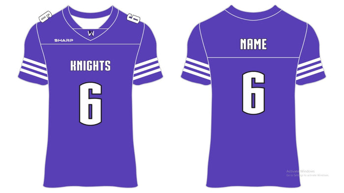 North Webster Fan Jersey - Purple