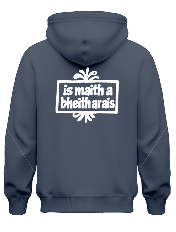 Oasis Inspired DUBLIN Navy “Live Forever” Hoodie