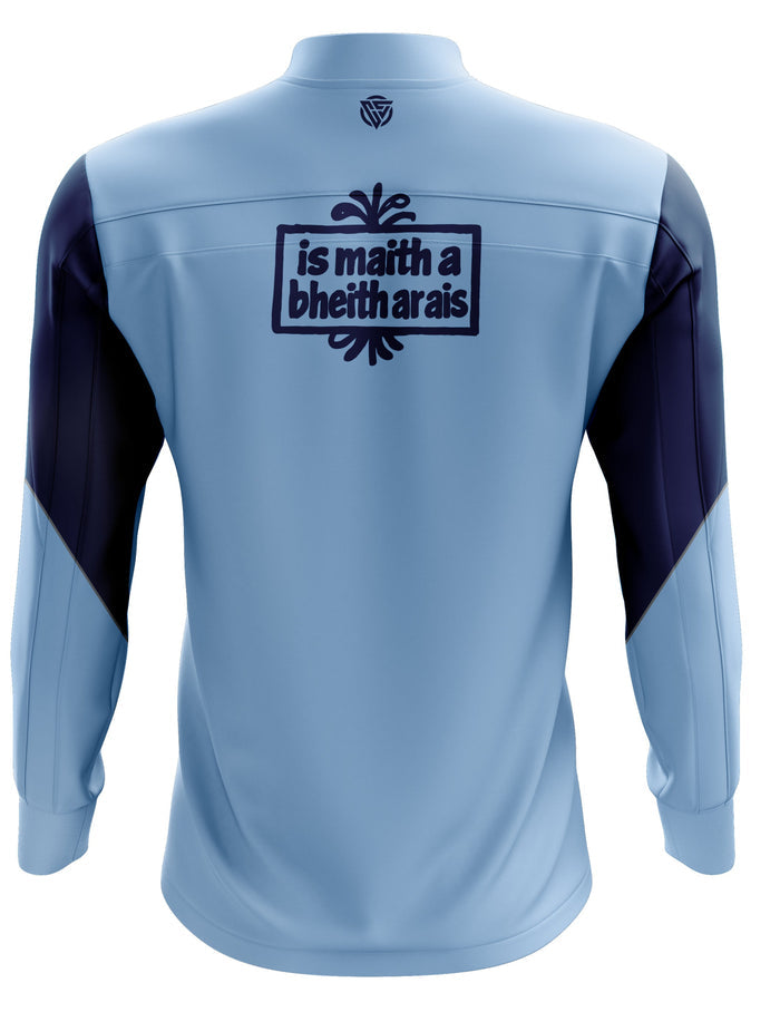 Oasis MANIA Inspired DUBLIN Sky Blue “Live Forever” Track top